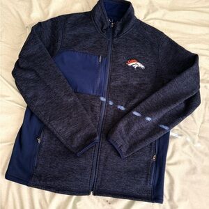 Antigua Navy Blue Bomber Jacket